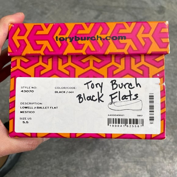 Tory Burch Ballet Flat Lowell 2 Mestico Sz 5.5 - Picture 8 of 12